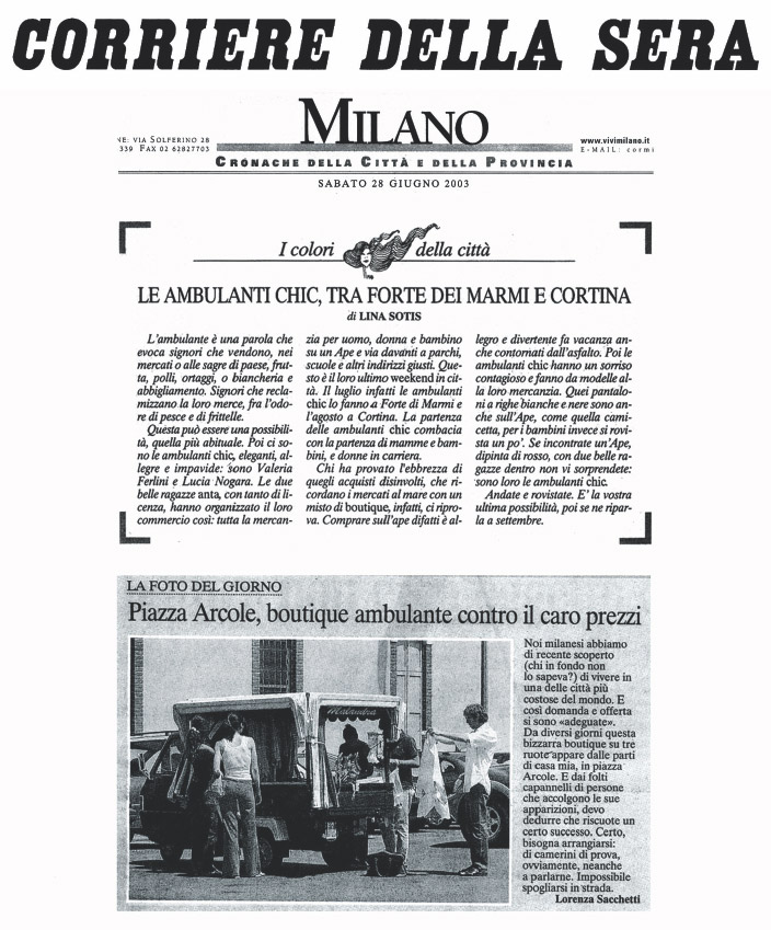 Corriere della sera – Milano